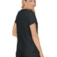 Women's 4-Pocket Stretch V-Neck Becca Top - 373 - Black