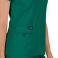 Women's 4-Pocket Stretch V-Neck Becca Top - 373 - Hunter