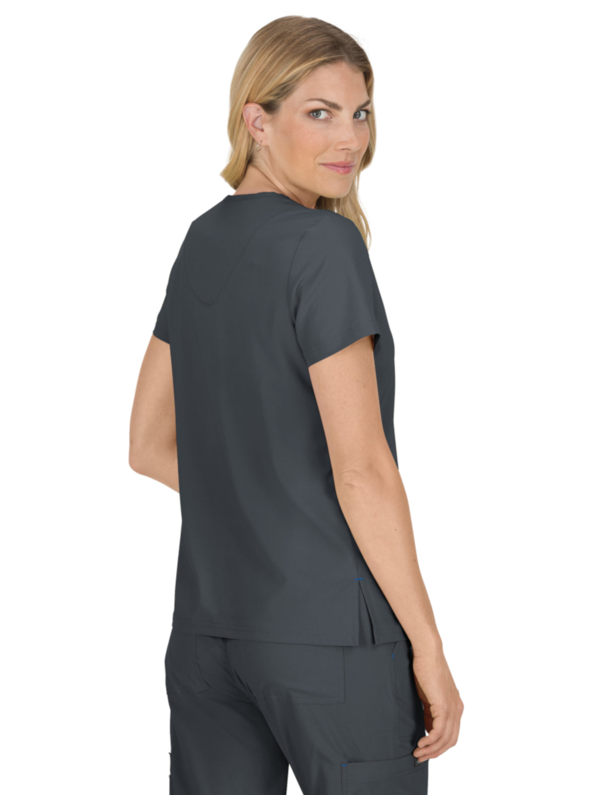 Women's 4-Pocket Stretch V-Neck Becca Scrub Top