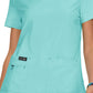 Women's 4-Pocket Stretch V-Neck Becca Top - 373 - Fresh Mint