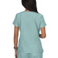Women's 4-Pocket Stretch V-Neck Becca Top - 373 - Heather Sage