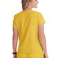 Women's 4-Pocket Stretch V-Neck Becca Top - 373 - Heather Mango