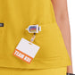 Women's 4-Pocket Stretch V-Neck Becca Top - 373 - Heather Mango