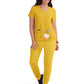Women's 4-Pocket Stretch V-Neck Becca Top - 373 - Heather Mango