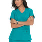 Women's Mock-Wrap Neck Katie Scrub Top