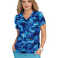 Women's Athletic-Inspired, Breathable Mesh Leslie Scrub Top