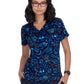 Women's Athletic-Inspired, Breathable Mesh Leslie Scrub Top