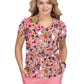 Women's Athletic-Inspired, Breathable Mesh Leslie Scrub Top