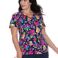 Women's Athletic-Inspired, Breathable Mesh Leslie Scrub Top