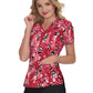 Women's Athletic-Inspired, Breathable Mesh Leslie Scrub Top