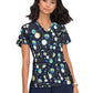 Women's Athletic-Inspired, Breathable Mesh Leslie Scrub Top