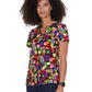 Women's Athletic-Inspired, Breathable Mesh Leslie Scrub Top