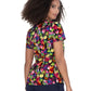 Women's Athletic-Inspired, Breathable Mesh Leslie Scrub Top