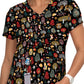 Women's Athletic-Inspired, Breathable Mesh Leslie Scrub Top