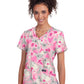 Women's Athletic-Inspired, Breathable Mesh Leslie Scrub Top