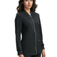 Women's 4-Pocket Rib Collar Andrea Scrub Jacket