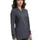 Women's 4-Pocket Rib Collar Andrea Scrub Jacket