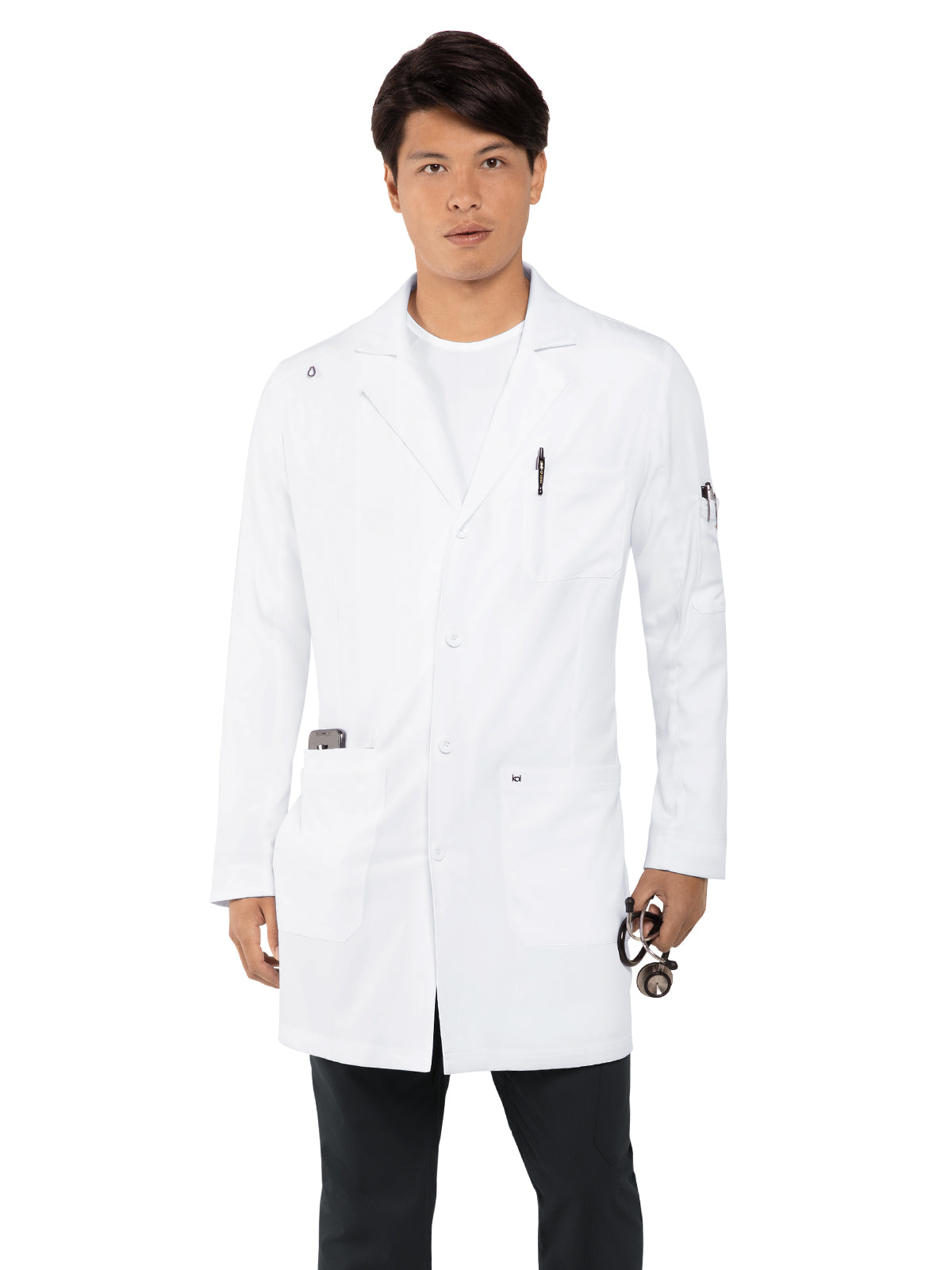 Men's 5-Pocket 38" Stretch His Everyday Lab Coat