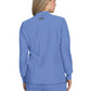 Women's Zipper Front Stretch Always in Motion Scrub Jacket