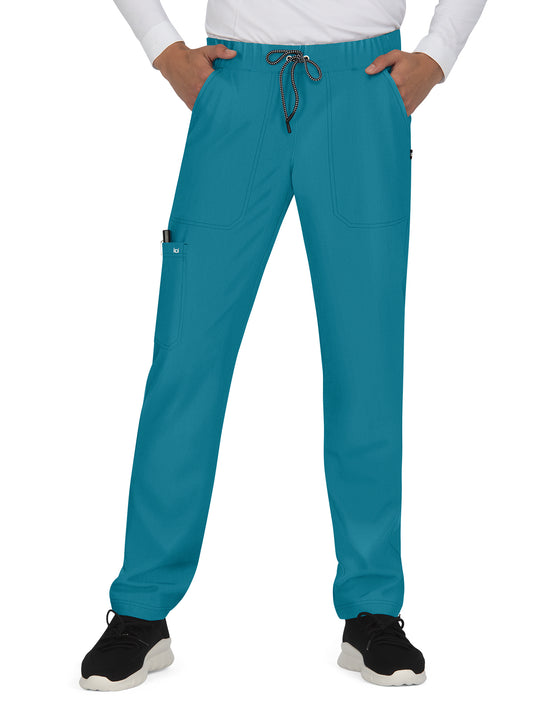 Men's 6-Pocket Straight Leg Make it Happen Scrub Pant