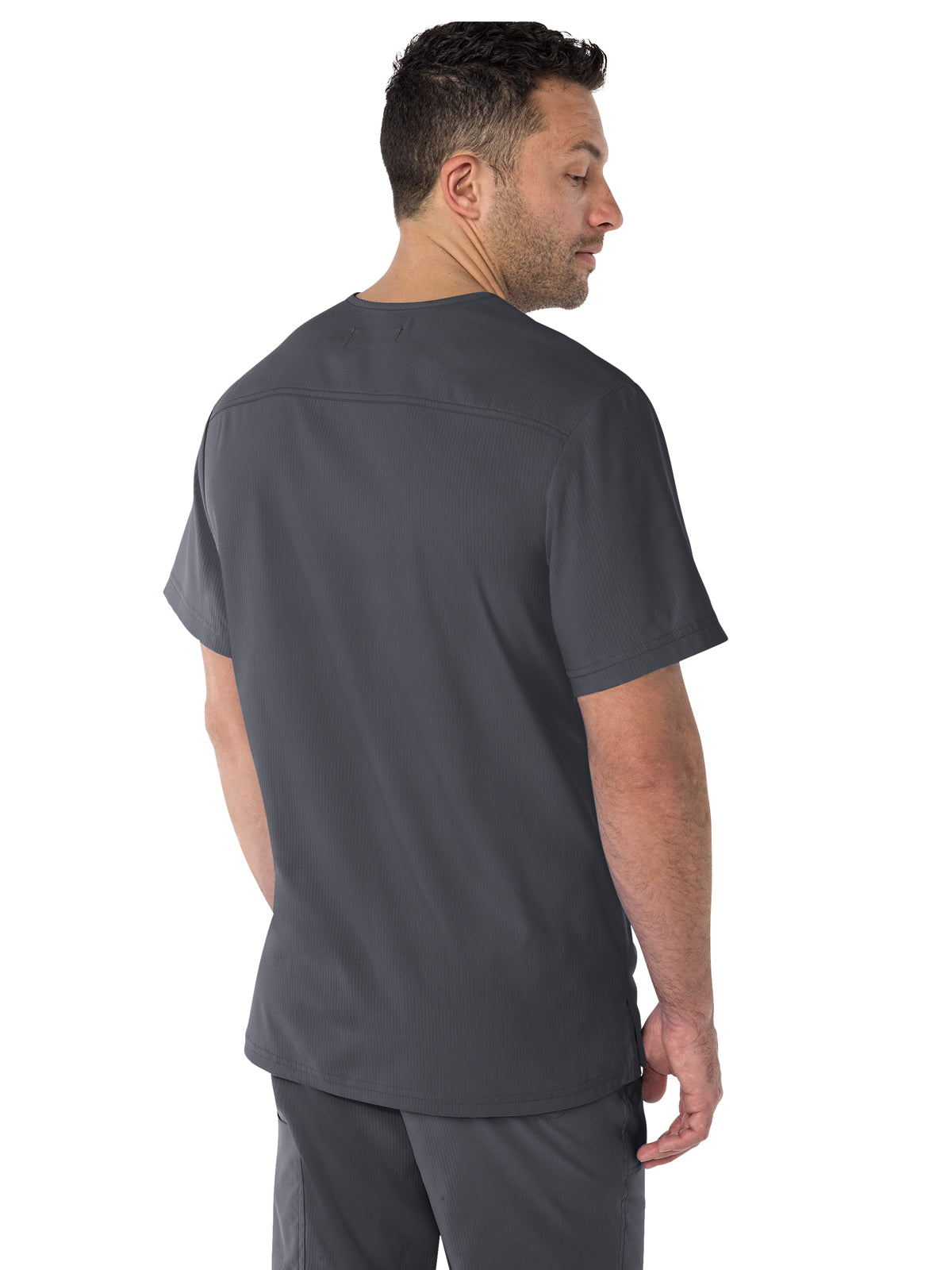 Men's 3-Pocket Athletic V-Neck Force Scrub Top