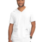 Men's 4-Pocket  V-Neck Free To Be Scrub Top