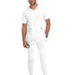 Men's 4-Pocket  V-Neck Free To Be Top - 672 - White
