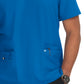 Men's 4-Pocket  V-Neck Free To Be Top - 672 - Royal Blue
