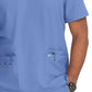 Men's 4-Pocket  V-Neck Free To Be Top - 672 - True Ceil