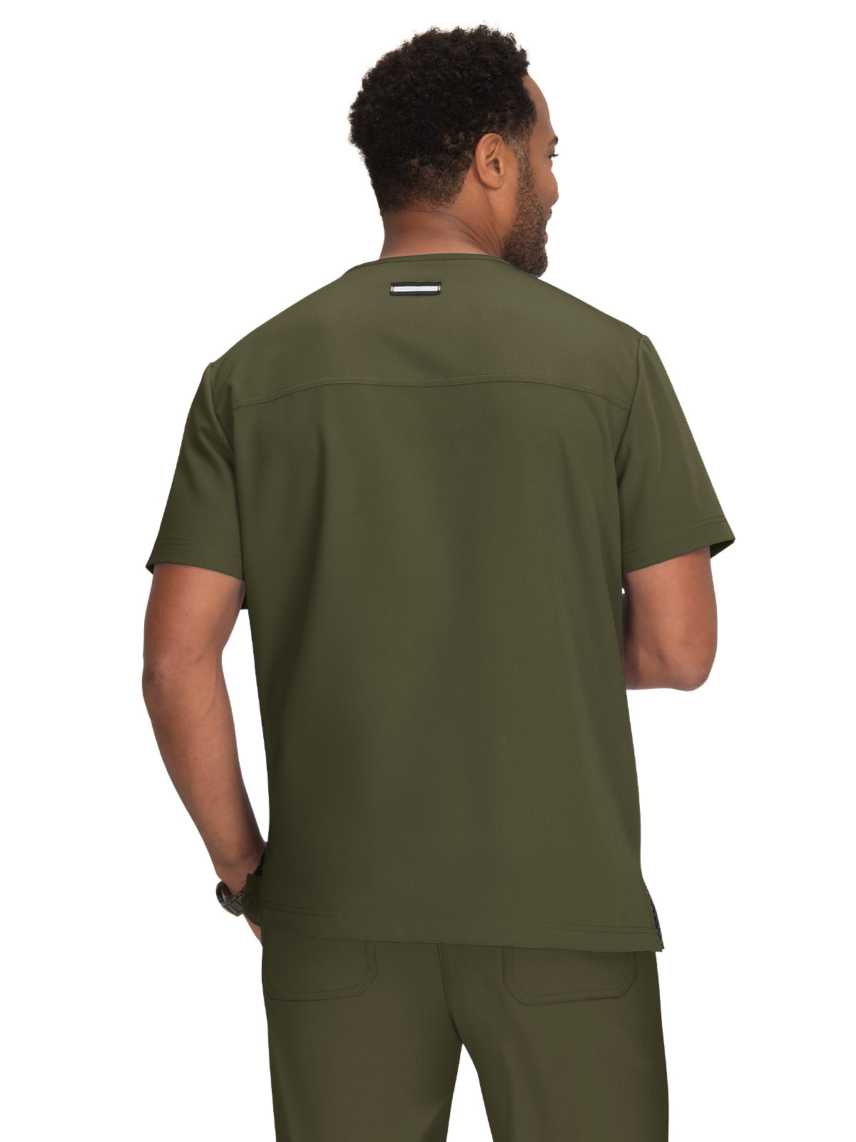 Men's 4-Pocket  V-Neck Free To Be Scrub Top