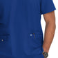 Men's 4-Pocket  V-Neck Free To Be Top - 672 - Galaxy