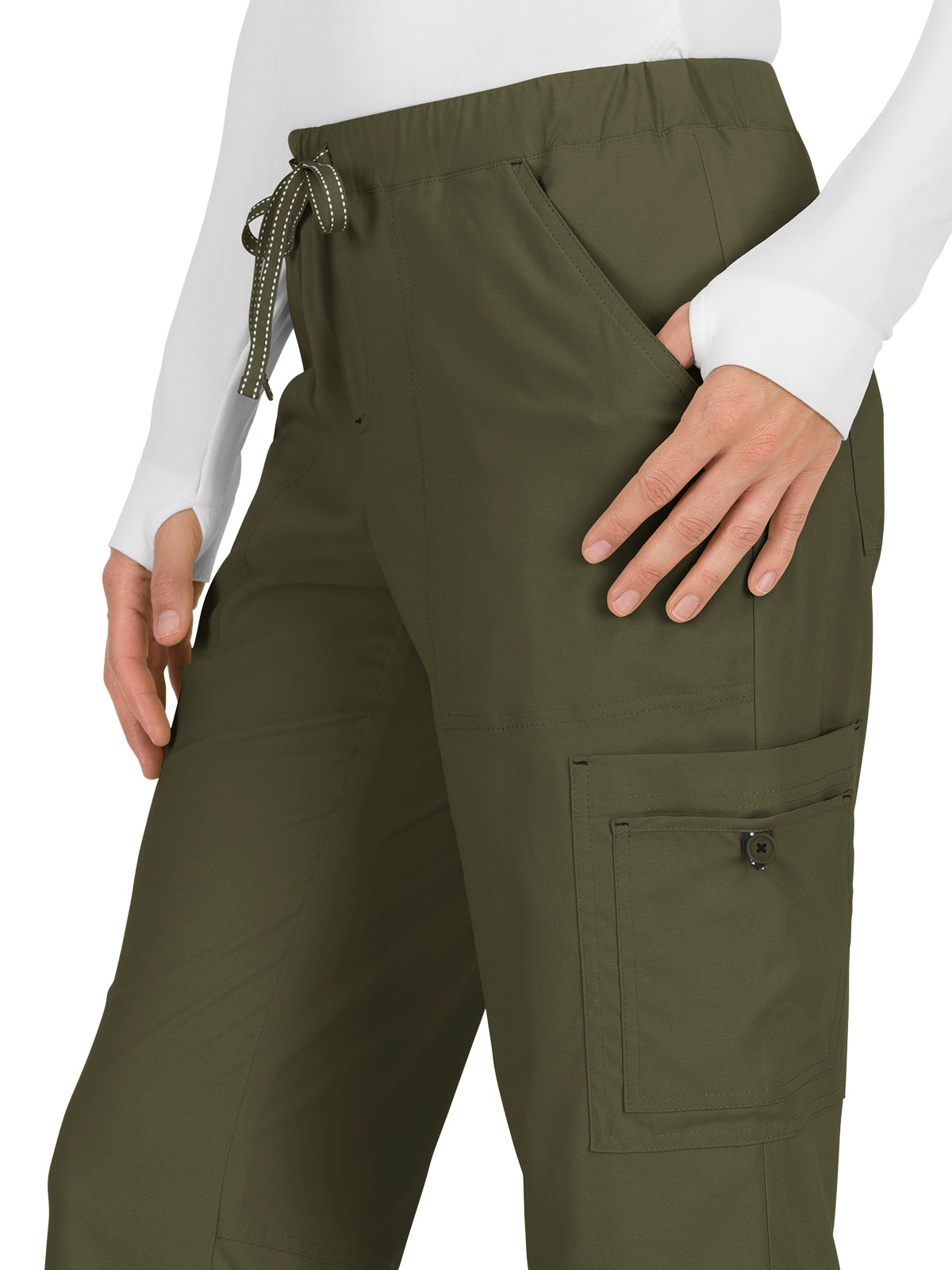 Women's 8-Pocket Stretch Cargo Holly Scrub Pant