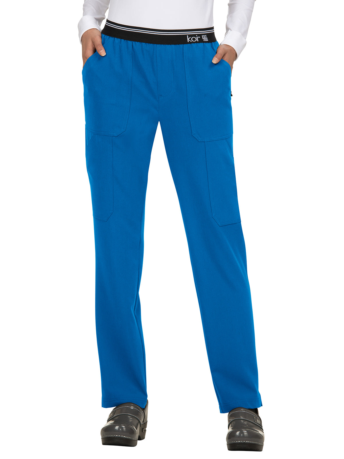 Women's 7-Pocket Skinny Leg On the Run Scrub Pant