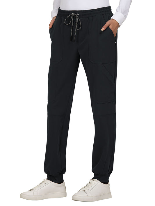 Women's 7-Pocket Stretch Jogger Good Vibe Scrub Pant