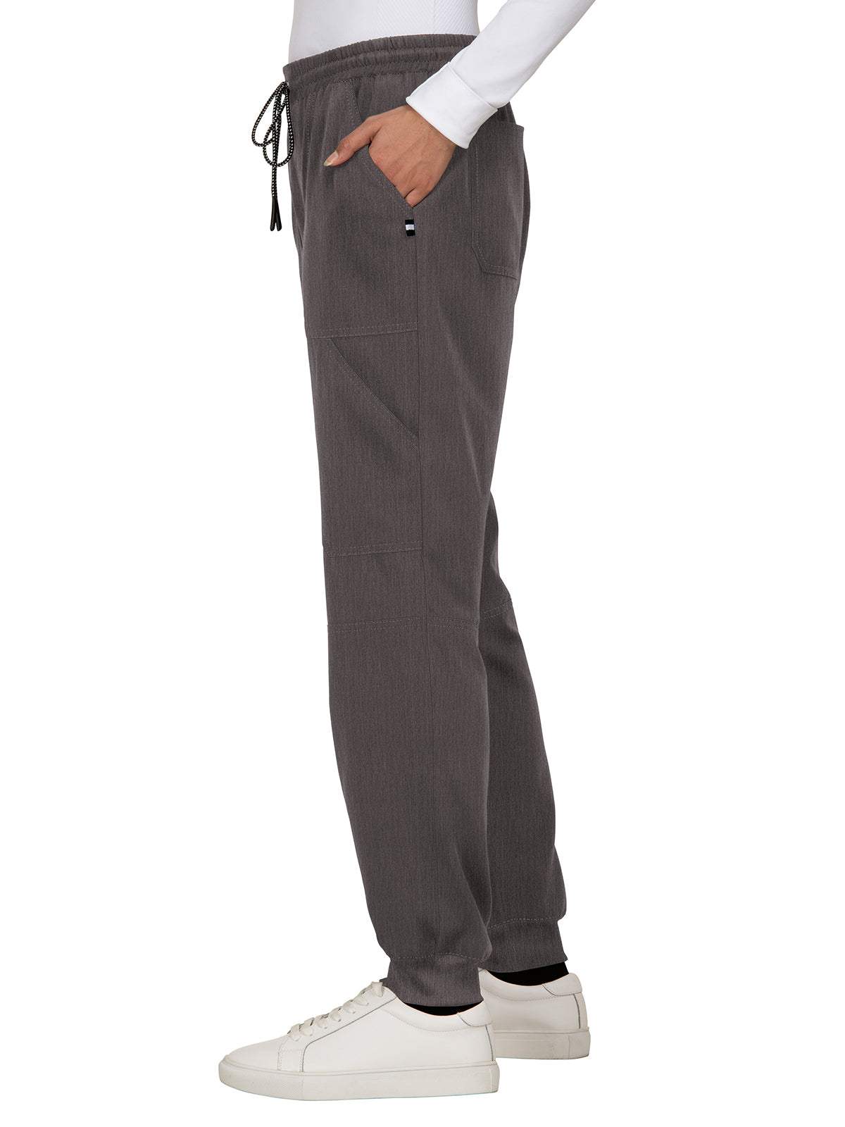 Women's 7-Pocket Stretch Jogger Good Vibe Scrub Pant