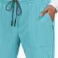 Women's 7-Pocket Stretch Jogger Good Vibe Scrub Pant