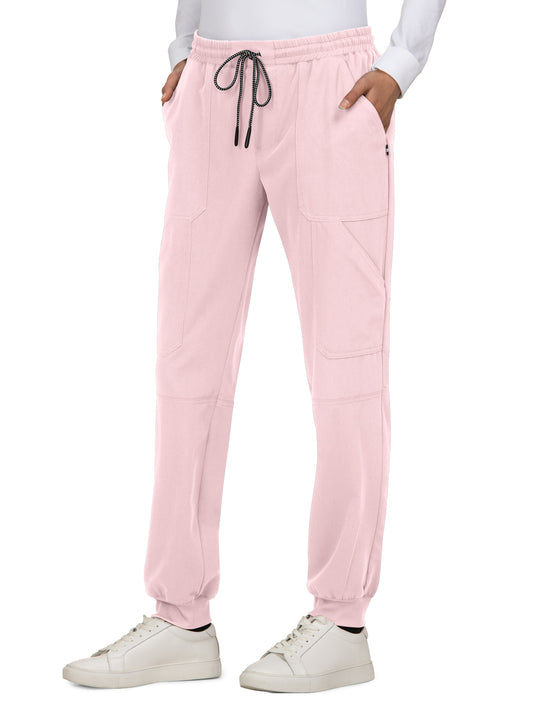 Women's 7-Pocket Stretch Jogger Good Vibe Scrub Pant