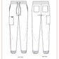 Women's 5-Pocket Stretch Jogger Gemma Pant - 741 - Eggplant