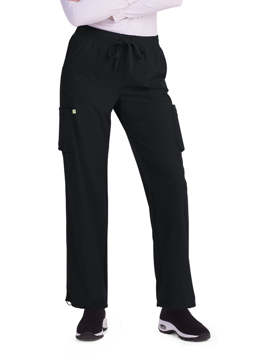 Women's Drawstring Elastic Adjustable Cinch Dunia Scrub Pant