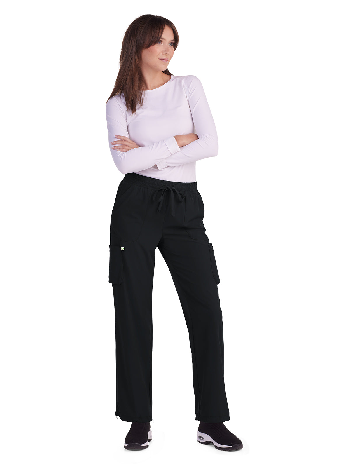 Women's Drawstring Elastic Adjustable Cinch Dunia Scrub Pant