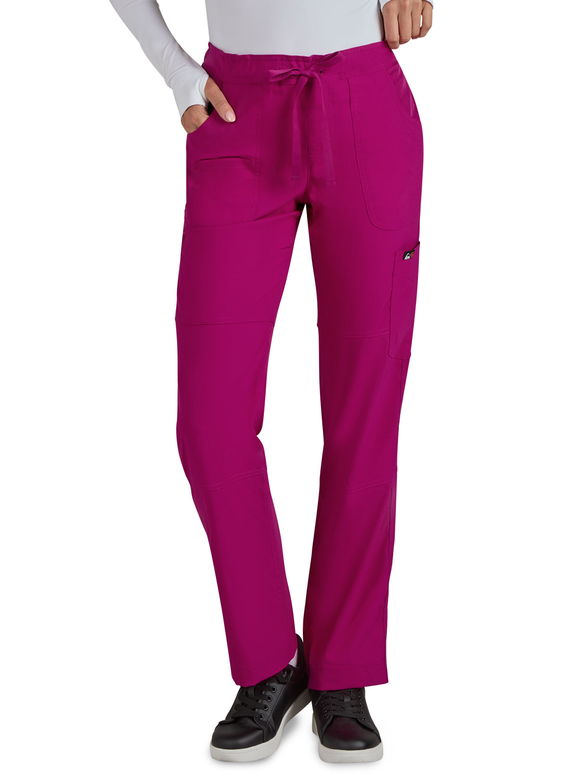 Women's Limited Edition 6-Pocket Rhinestone Zipper Peace Scrub Pant