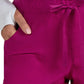 Women's Limited Edition 6-Pocket Rhinestone Zipper Peace Pant - 774L - Azalea Pink