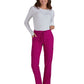 Women's Limited Edition 6-Pocket Rhinestone Zipper Peace Pant - 774L - Azalea Pink