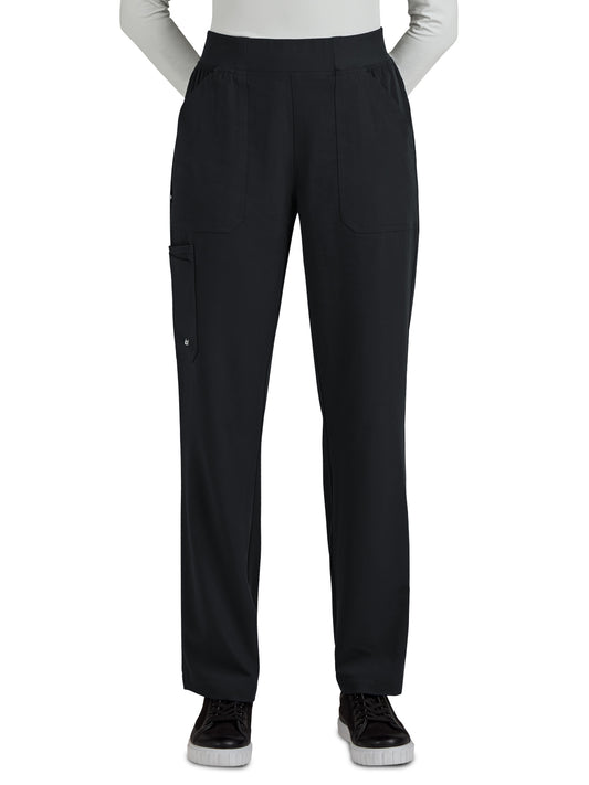 Women's 7-Pocket Boot Cut Jump Start Pant - 775 - Black