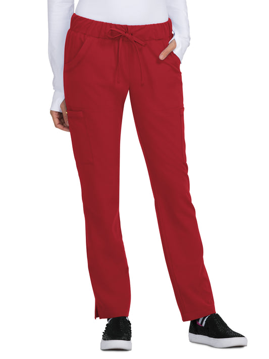 Women's 6-Pocket Slim Fit Buttercup Scrub Pants