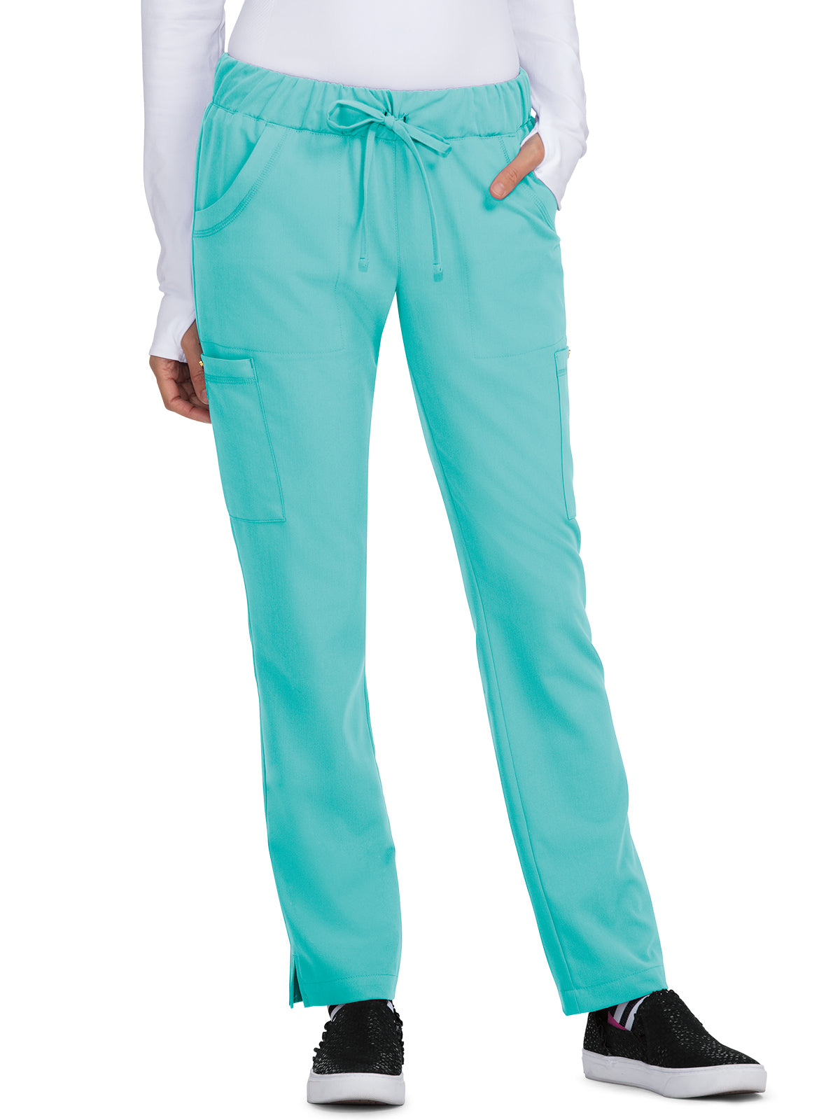 Women's 6-Pocket Slim Fit Buttercup Scrub Pants