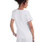 Women's 2-Pocket V-Neck Tuck-In Aura Top - C100 - White