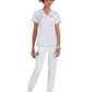 Women's 2-Pocket V-Neck Tuck-In Aura Top - C100 - White