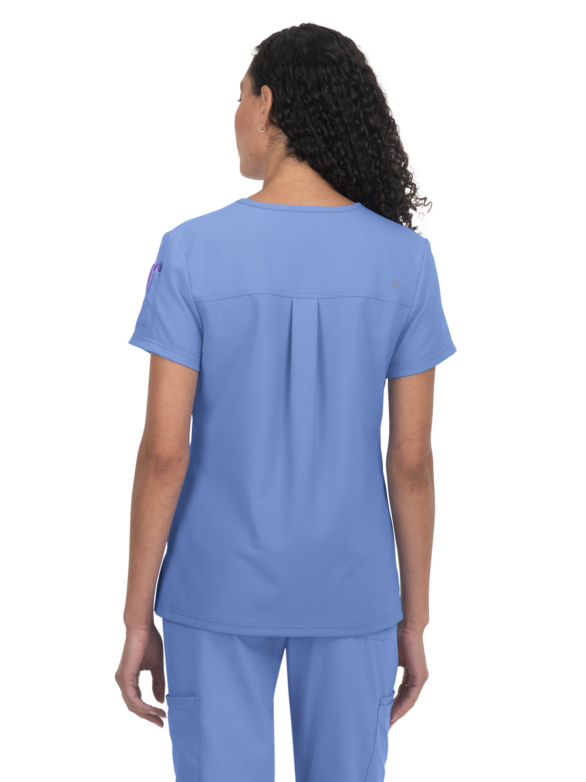 Women's 3-Pocket V-Neck Cardi Scrub Top