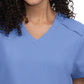 Women's 3-Pocket V-Neck Cardi Scrub Top